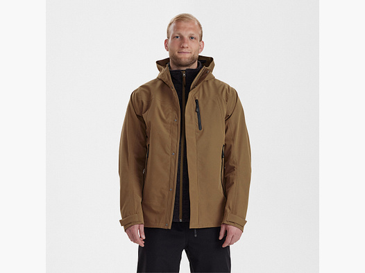 Deerhunter Sarek Shell Jacket con capucha Butternut M