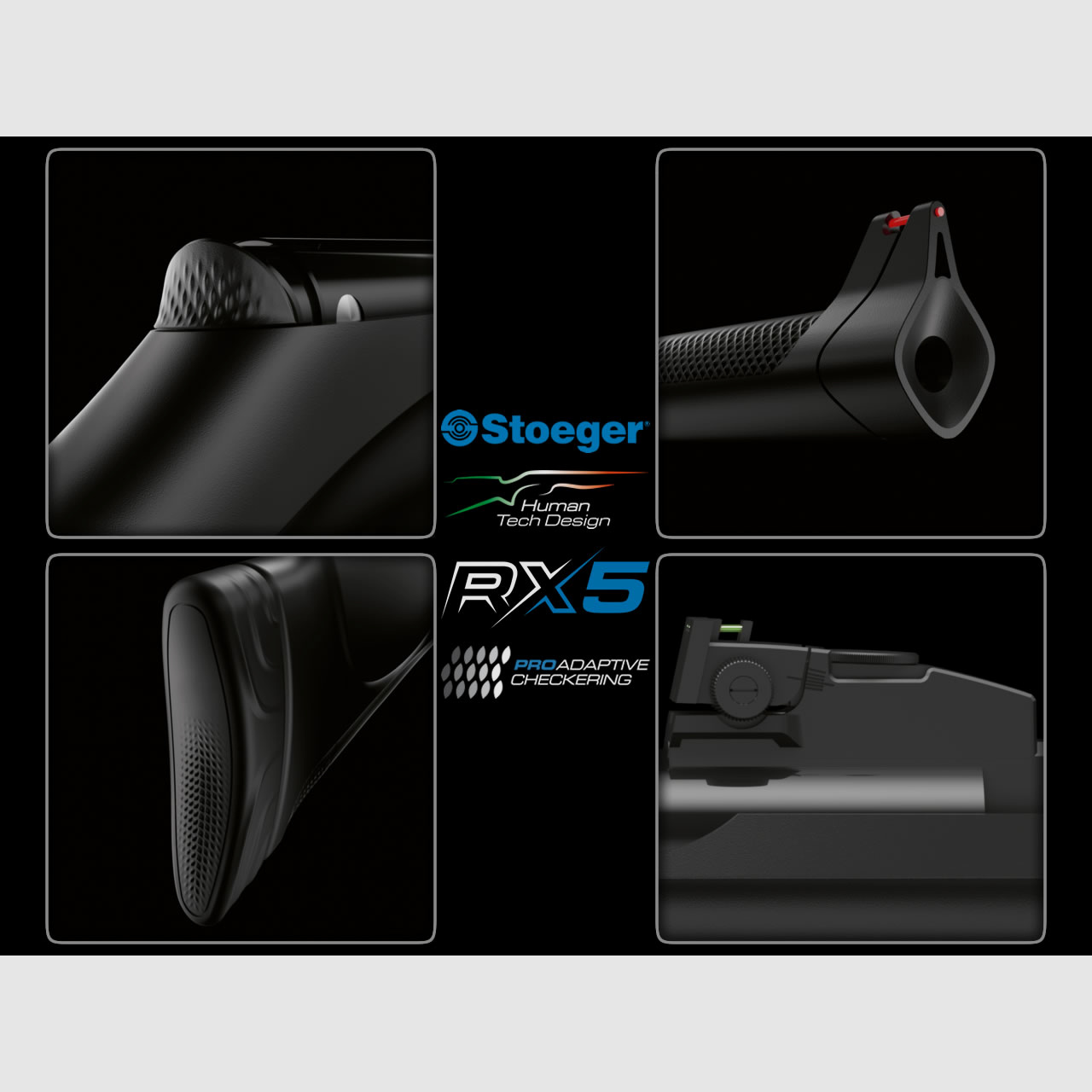 Luftgewehr Stoeger RX5 Combo Zielfernrohr 4x32 Synthetikschaft Kaliber 5,5 mm (P18)