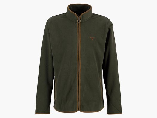 BARBOUR HARWOOD ZIP THROUGH FLEECE, OLIVE