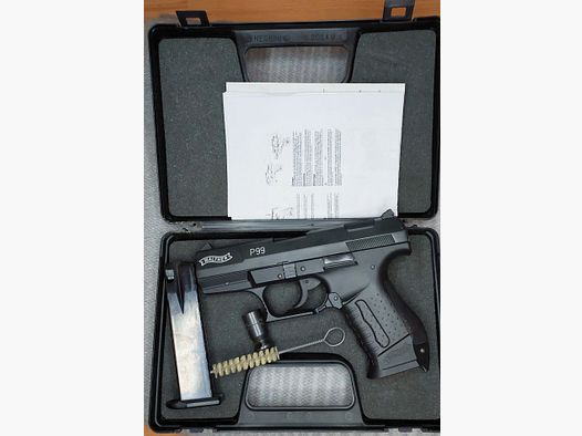 Walther P99 pistolet alarmowy 9mm P.A.K. (PTB 762) P 99