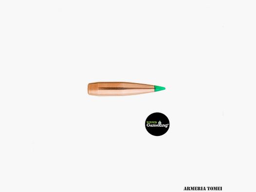 SIERRA – BULLETS – 6.5MM .264 DIA. 130GR TGK TIPPED GAMEKING (100 PCS)