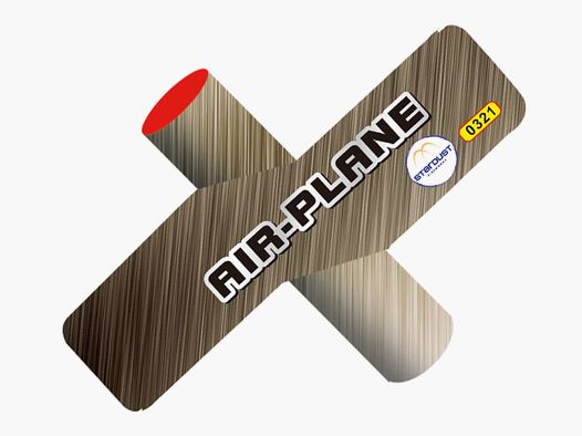 Feuerwerkskörper STARDUST Flugzeug