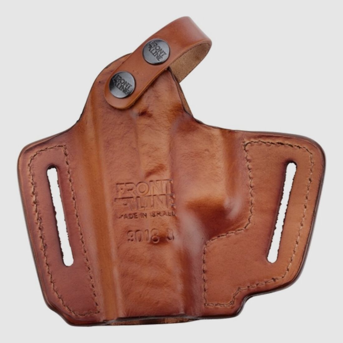Front Line Holster Pancake Leder Full Size Glock 26/27/33