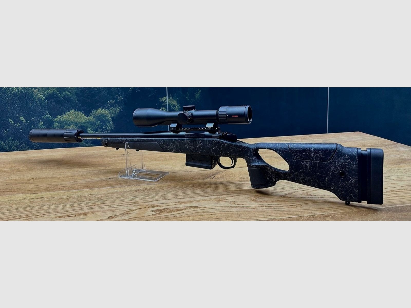 Bergara B14 Thumbhole / .308 Win / 46cm LL / Minox RS-4 2,5-10x50 / A-Tec H3 / Präzise Jagen Adapter / Repetierbüchse Repetierer 98erJungjäger