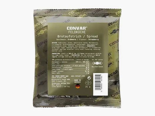 Convar-7 Convar-7 Feldküche Brotaufstrich Erdbeere