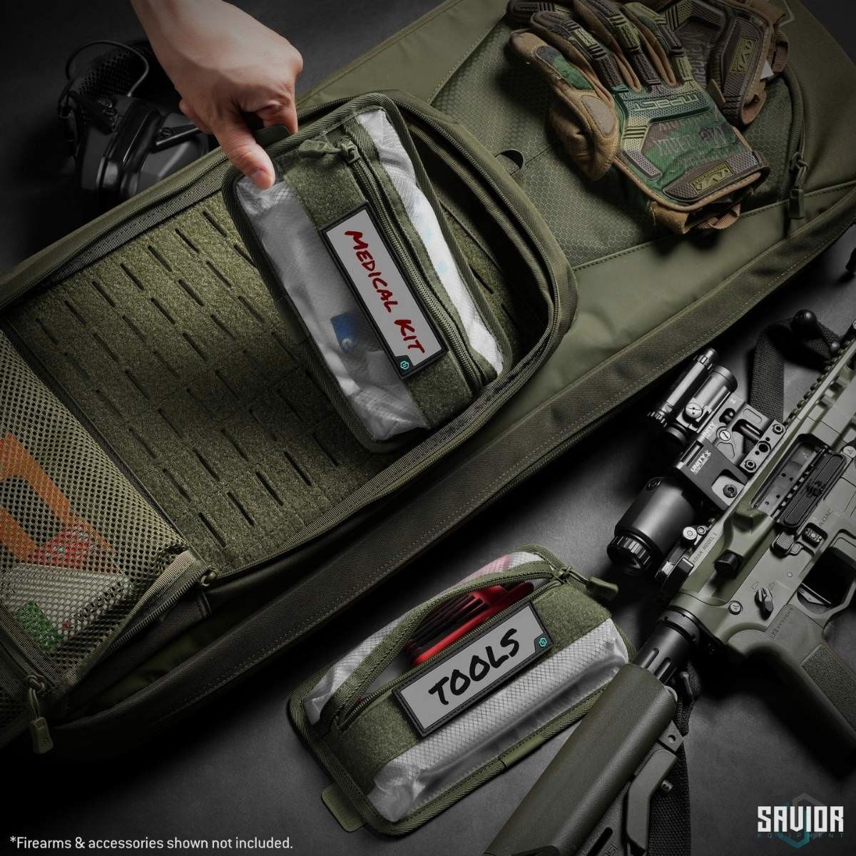 Savior - Pouch Core 9x5 lot de 2 - Noir - SP-LCORE9X5-2P-BK, image 3 sur 6