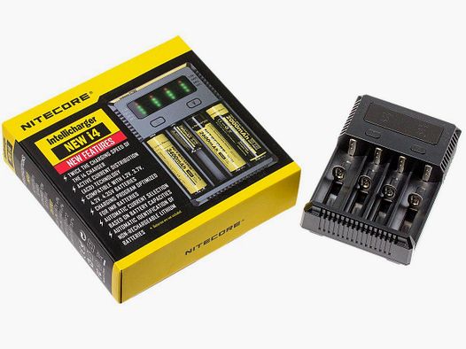 Nitecore Intellicharger NEW i4 Universal Ladegerät