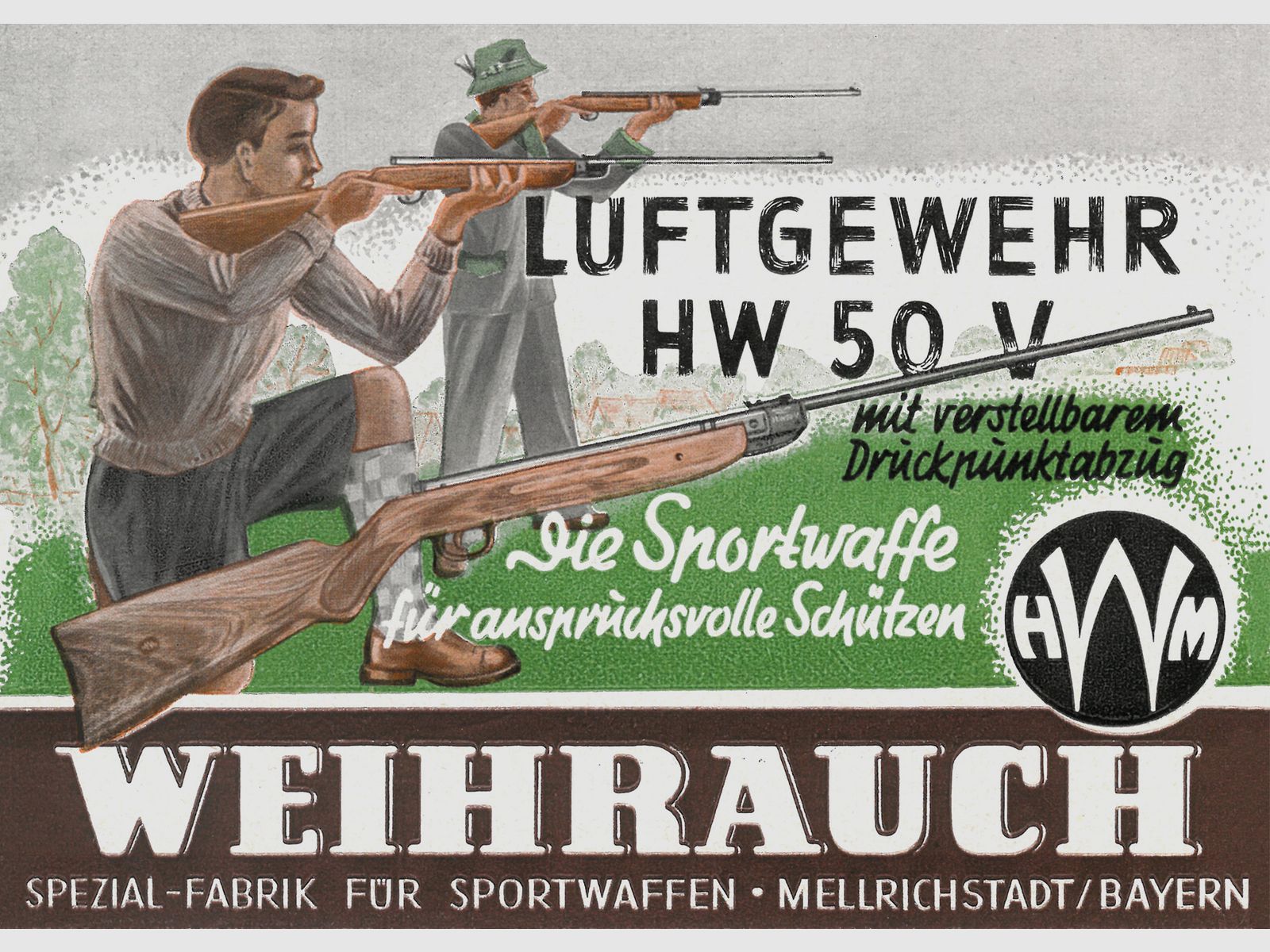 Weihrauch HW 50 S Sondermodell 75 Jahre