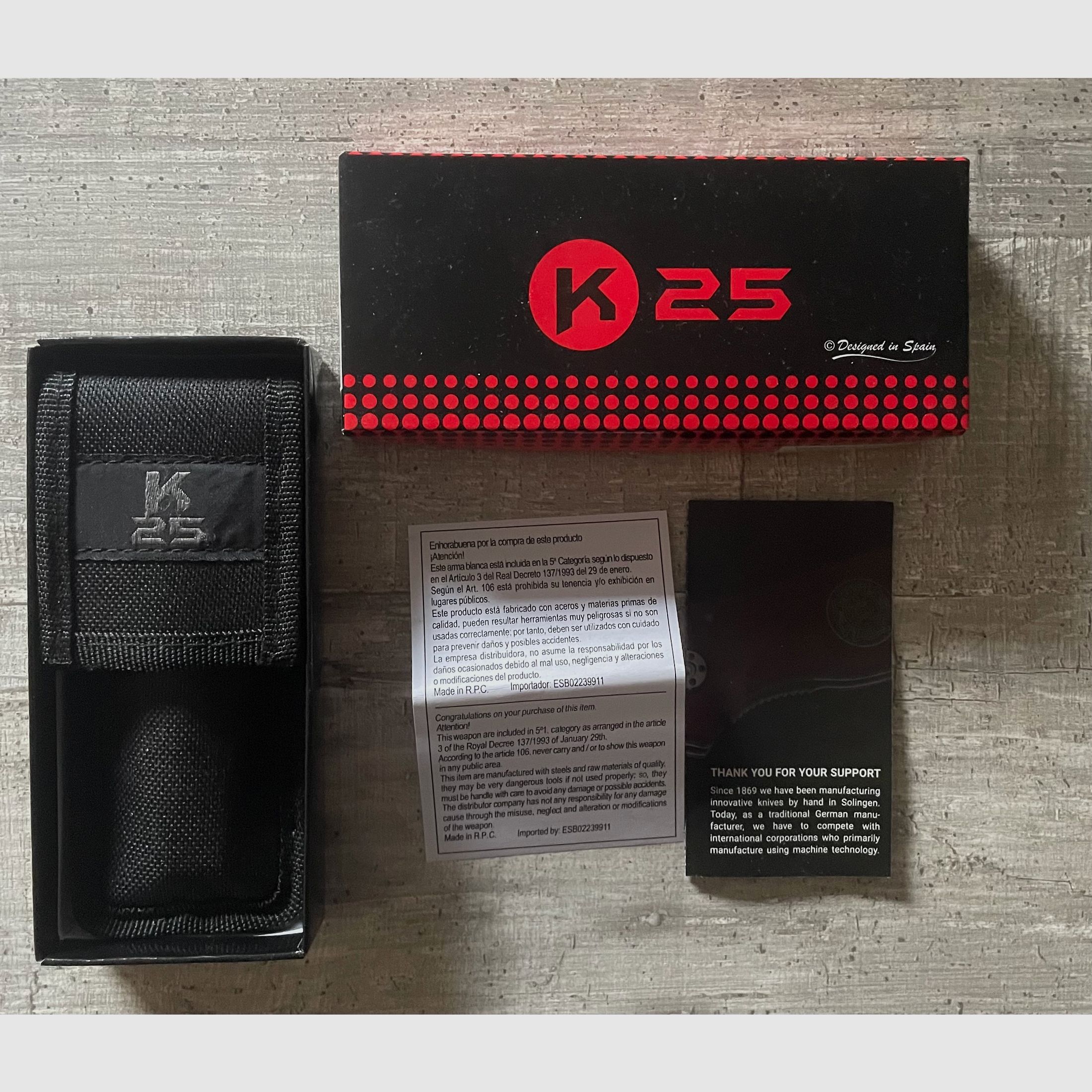 K25 Balisong Trainer | Butterfly