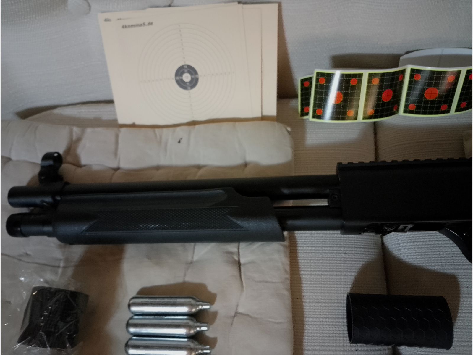  Walther T4E SG68 Shotgun co2 Druckluftgewehr Pumpgun Ram Home Defense Gewehr cal .68 Paintball Makierer + Export kit