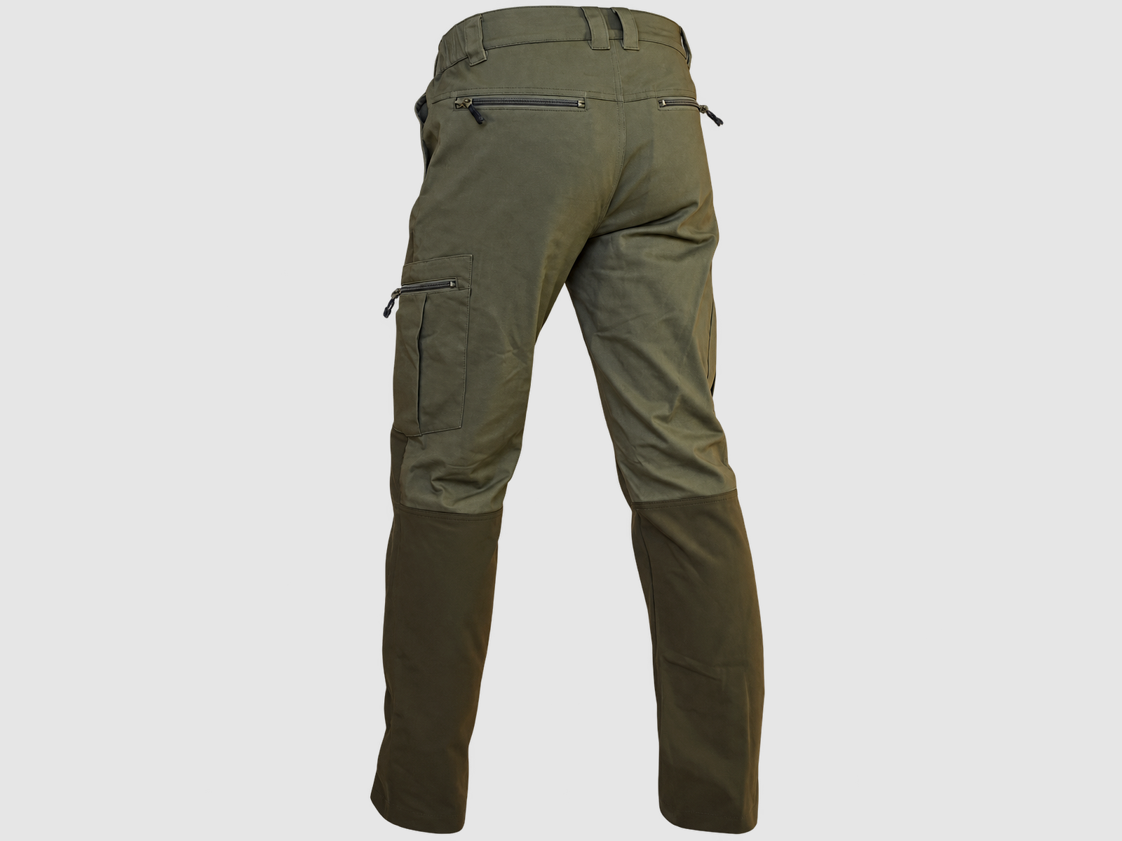 Pantaloni da caccia Benisport Mountain khaki rinforzati, immagine 2 di 3
