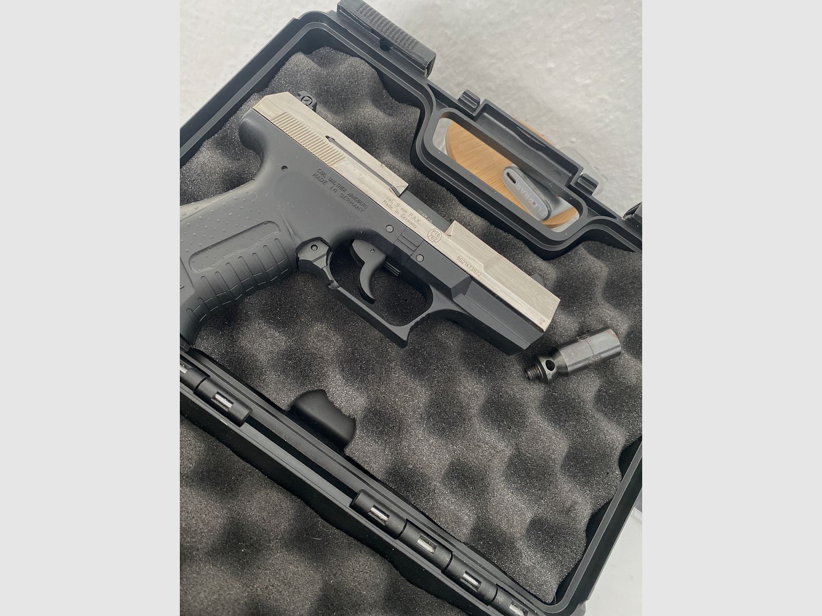 Walther P99 SV 9mm/ Gas + Sig Pist.