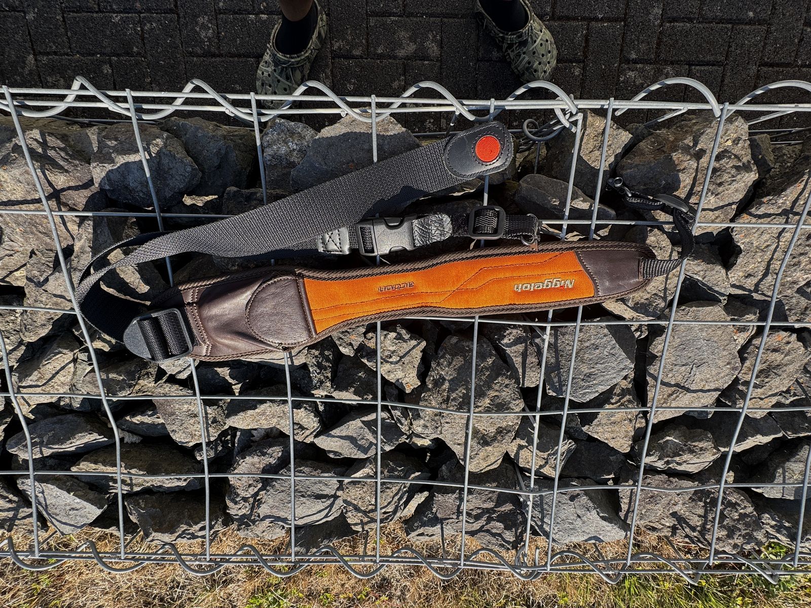 Niggeloh rifle sling neoprene / leather