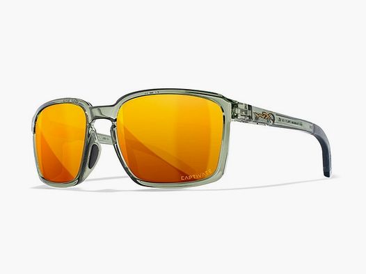 Wiley X Sonnenbrille ALFA CAPTIVATE™ Polarized Bronze Mirror