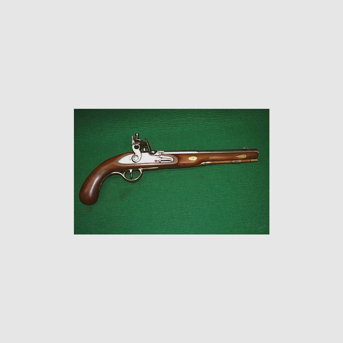 Custom Made Kentucky Flintlock Pistol