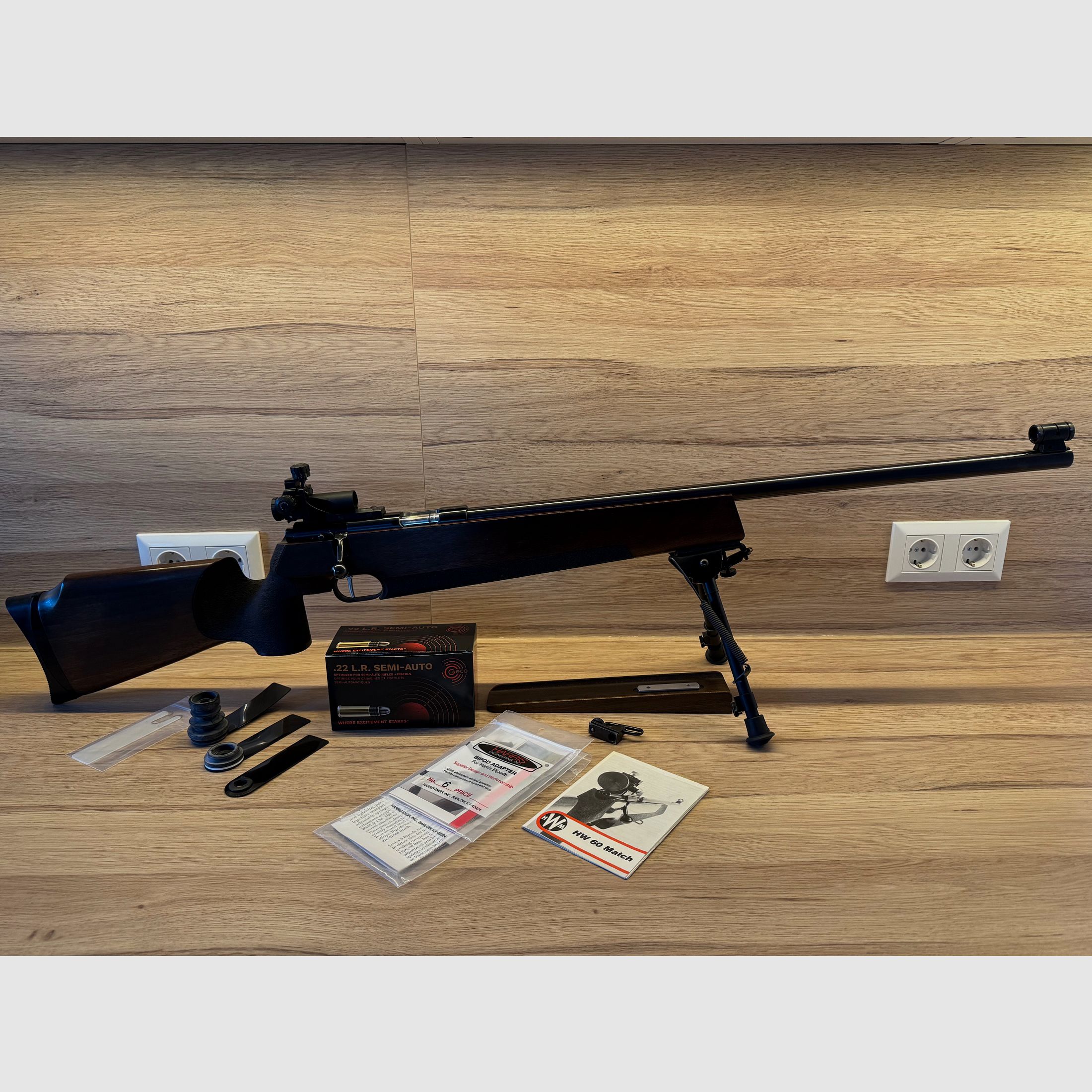 Weihrauch HW 60 Match mit Zubehör