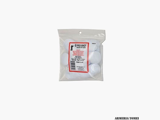 PRO-SHOT – 1 1/2″ SQUARE 6mm – .243 – 25 CAL – 6.5mm – .270 CAL. – 7mm – .30 CAL (300pz) – 1 1/2-300
