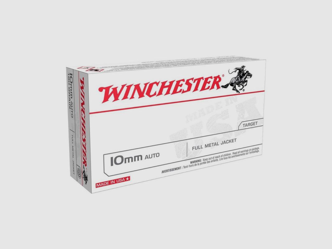 WINCHESTER CARTRIDGES 10MM AUTO 155GR