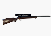 Anschütz Rep. rifle cal. .22lr with ZF Tasco 6x40