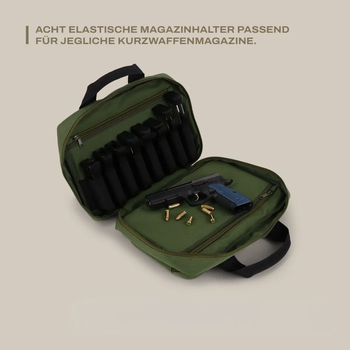 Winter Pistol Bag Forest