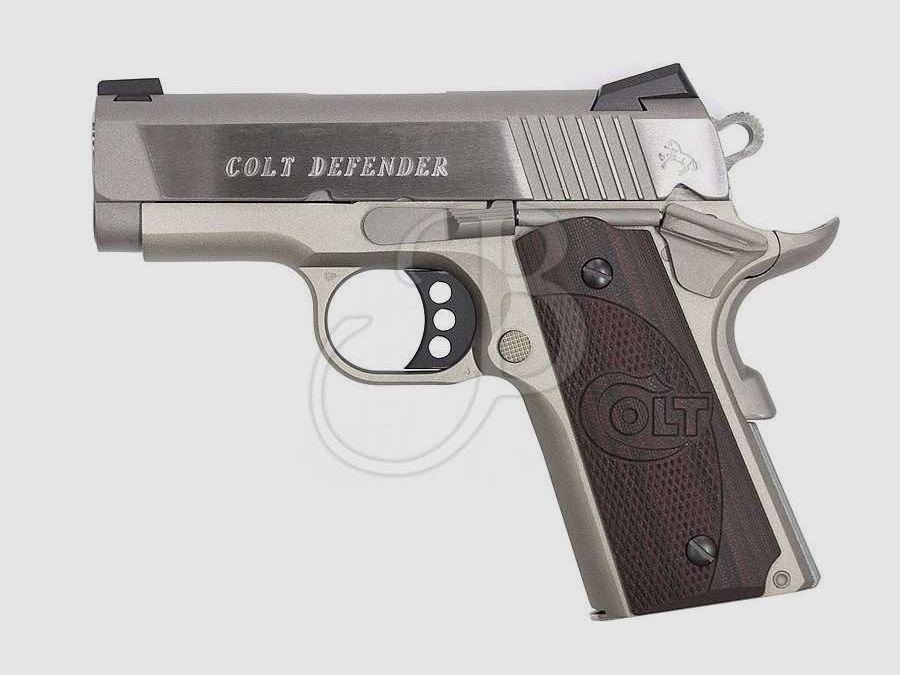Colt Pistolet Defender 3″ Inox .45 ACP