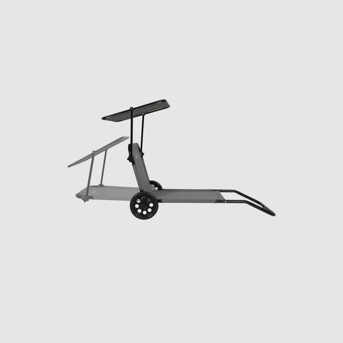 NC3307 Ligstoel in Grijs Grootte 148x52x57cm