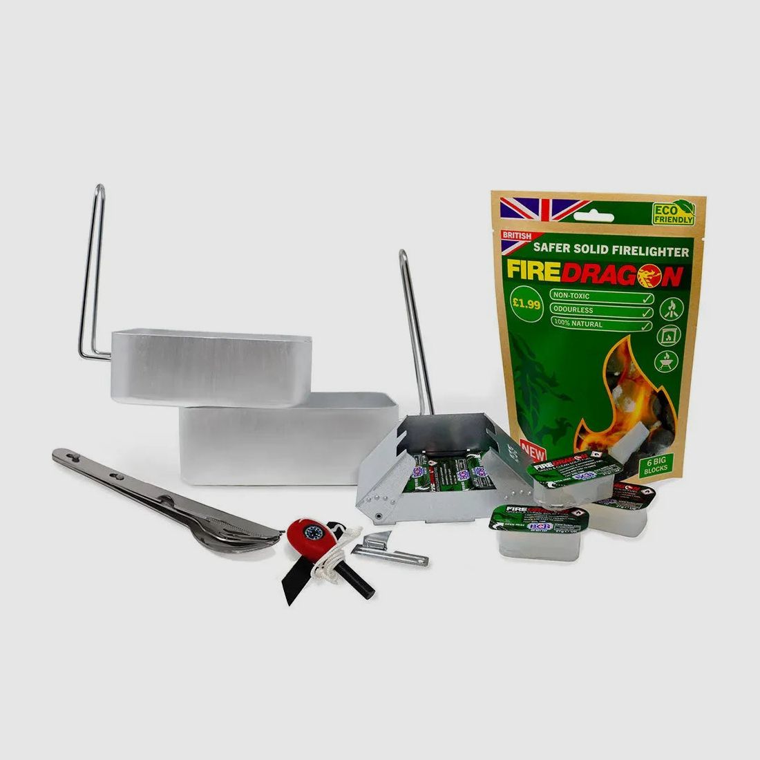 FireDragon FireDragon Kochset Outdoor Cooking Set