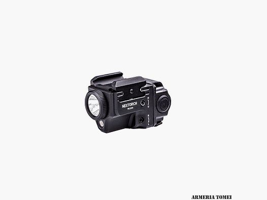 NEXTORCH – WL22G GUNLIGHT W/GREEN LASER RICARICABILE 650 LUMENS LED