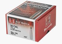 Hornady Match Bullets Caliber .30/.308 178GR ELD Match #30713