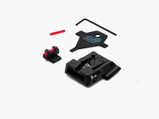 LPA SPS02SW6F Juego de mira ajustable para S&W Military&Police sin ProCore