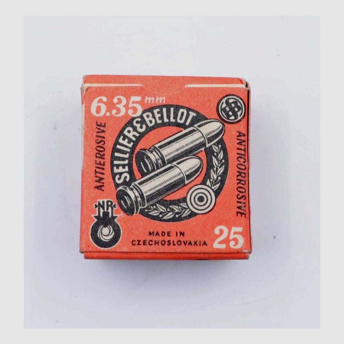 Sellier & Bellot CZ munición para pistolas 6,35mm Browning/.25ACP