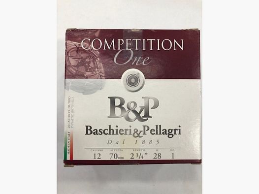 BASCHIERI COMP ONE C 12 TRAP 7 1/2