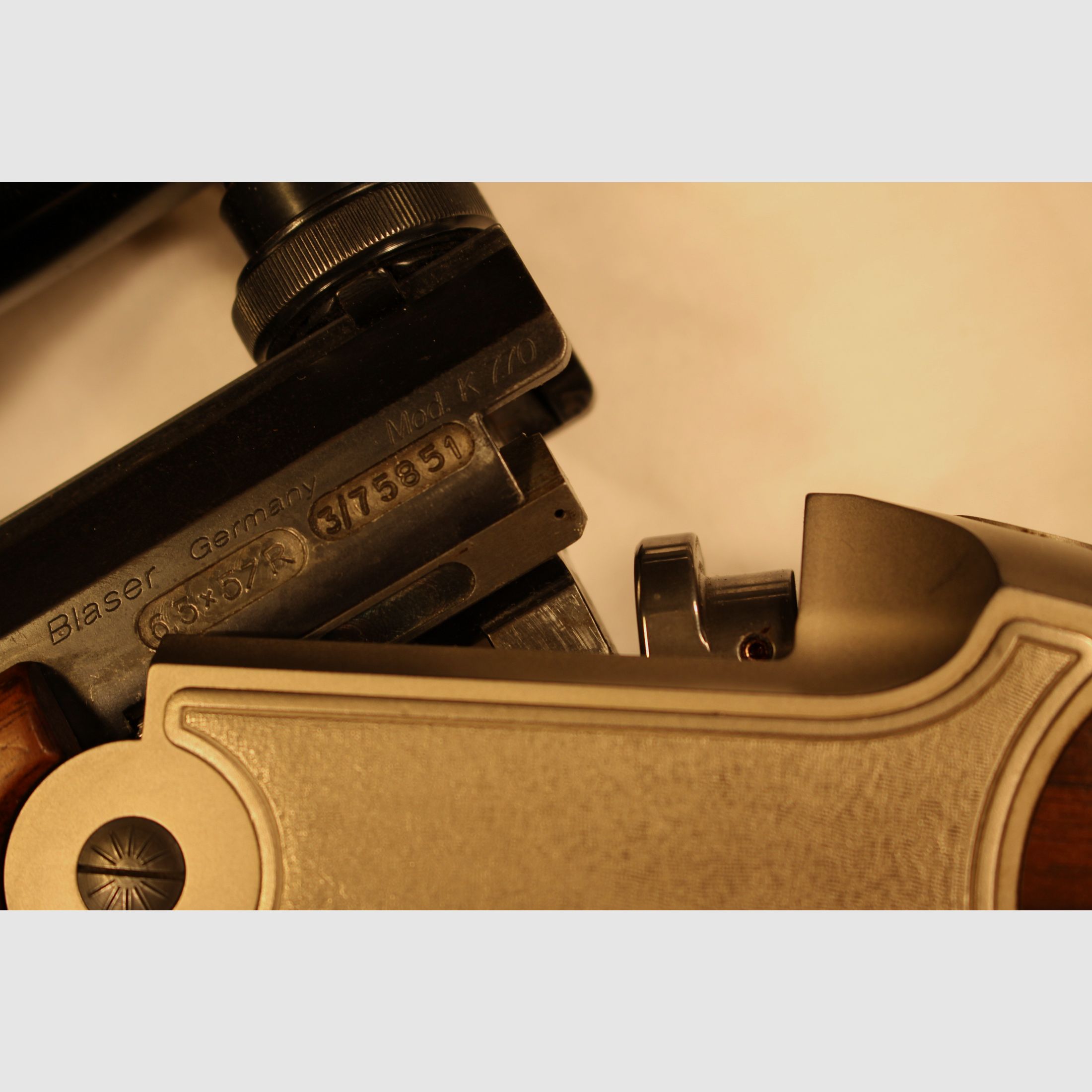 Karabinek Blaser Kipplauf K 770 w kal. 6,5x57R.