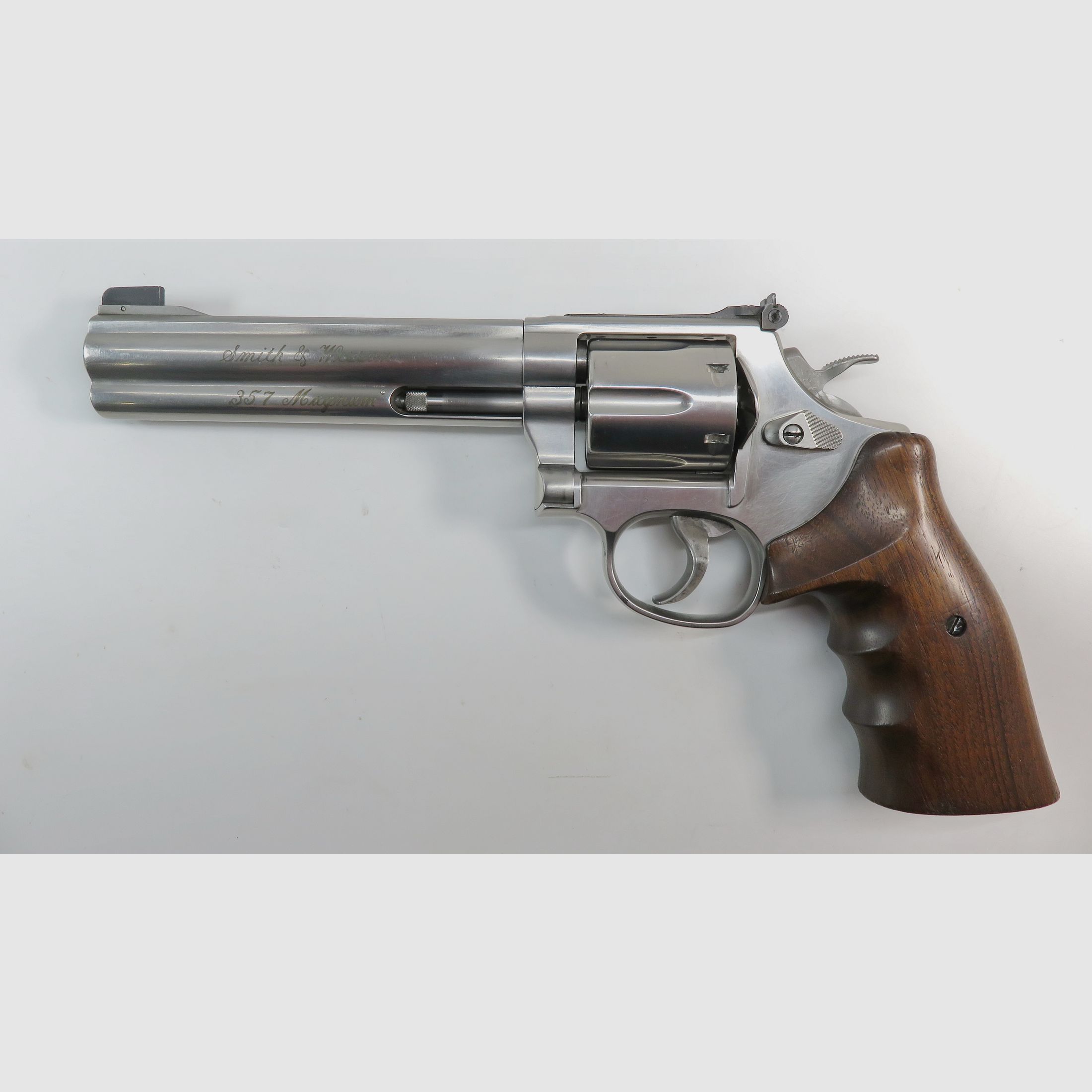 Rewolwer Smith & Wesson Mod 686-5 Target Champion DL | .357 Mag. | 6 cali | Nill-Griff | Dobrze utrzymany stan