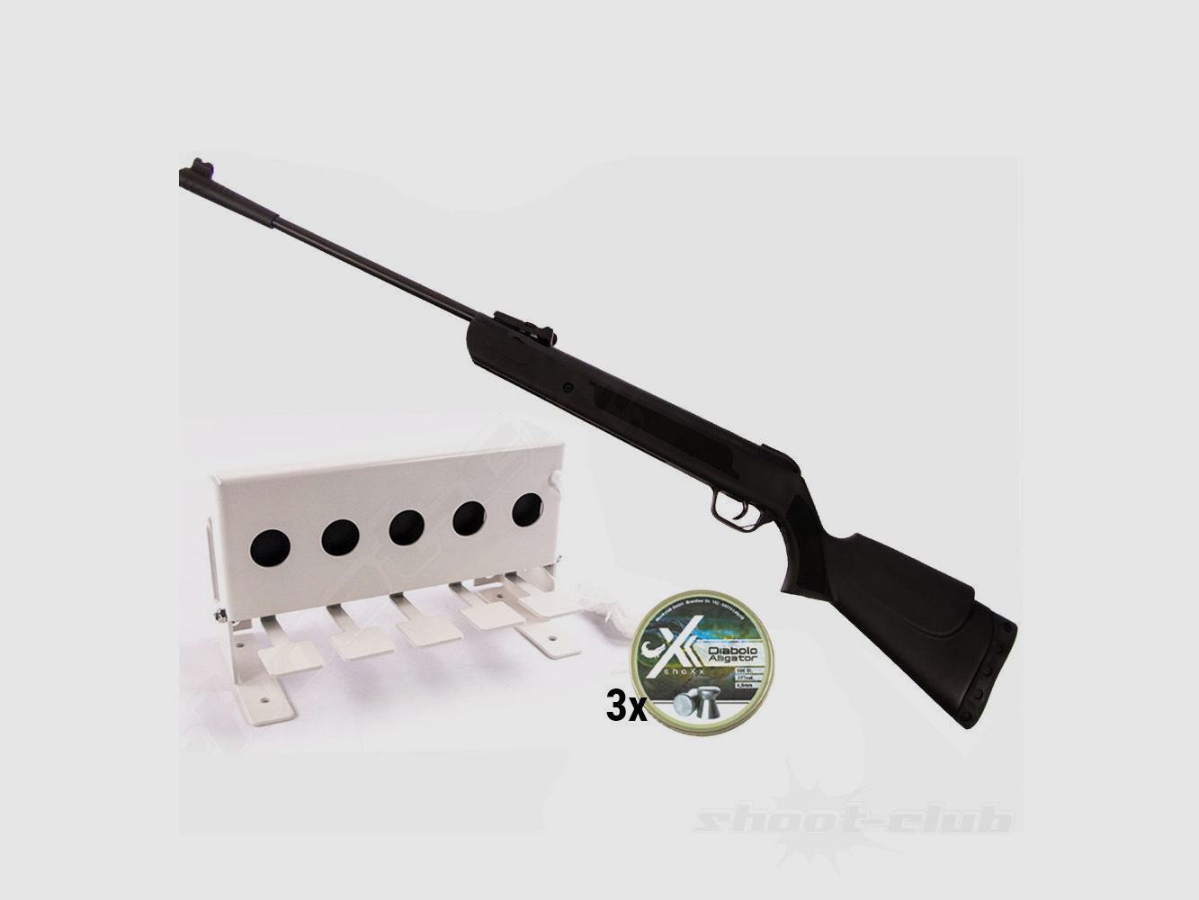 First Strike First Strike Bearhunter Rifle 4,5 mm Conjunto Biathlon