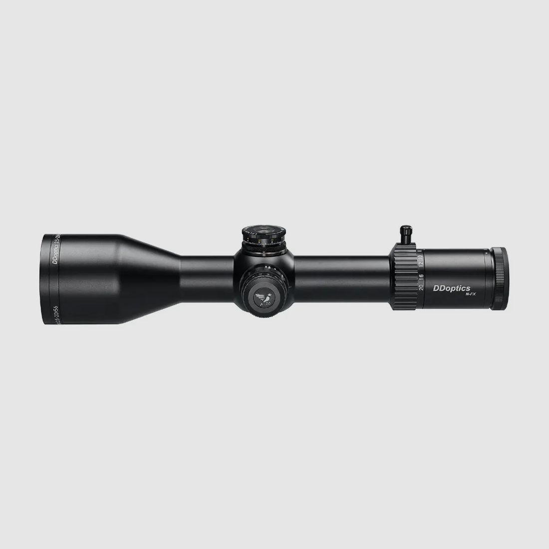 DDoptics Zielfernrohr | Nighteagle V8 2,5-20x56 NFX | Supershort | A4N | MRAD
