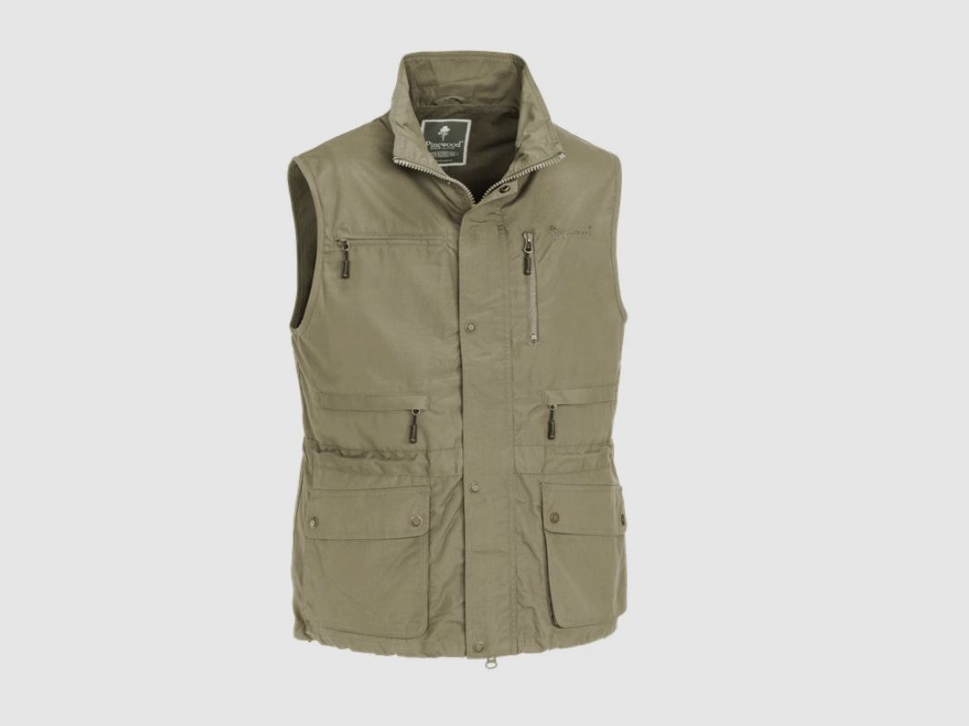 Pinewood Herrenweste Tiveden Light Khaki