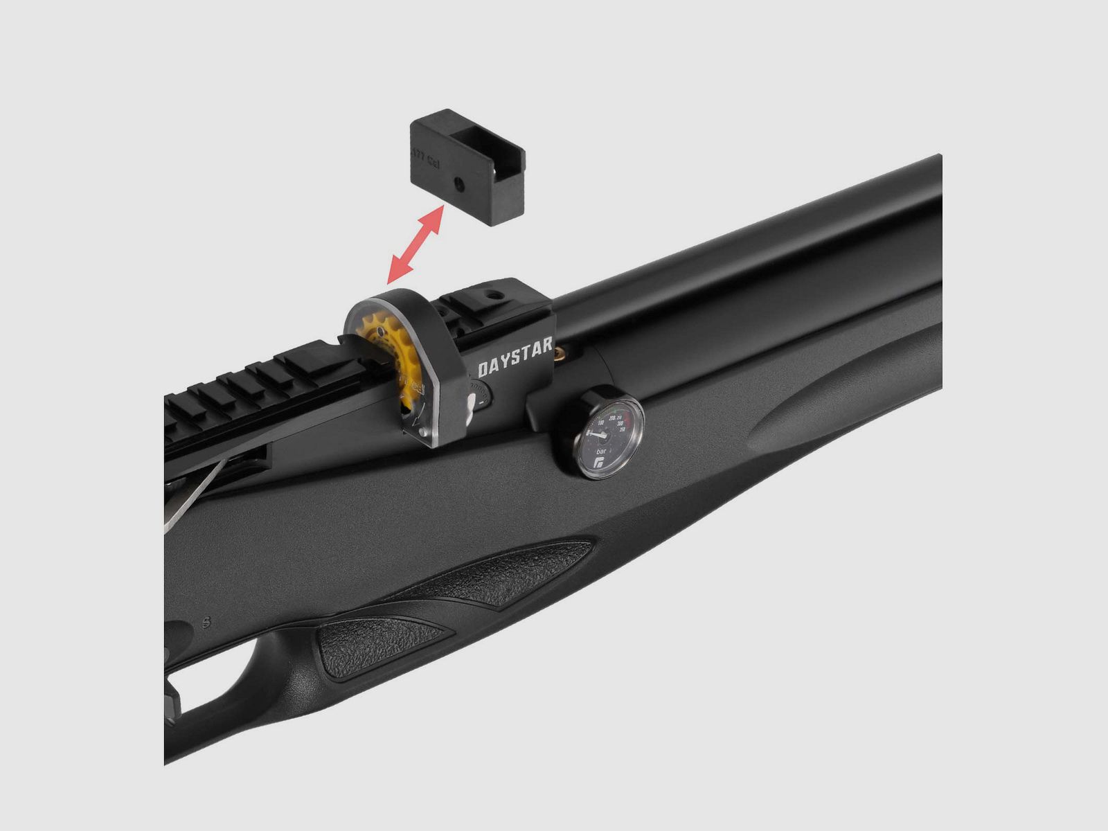 Kofferset Reximex Daystar Pressluftgewehr 4,5 mm (P18)