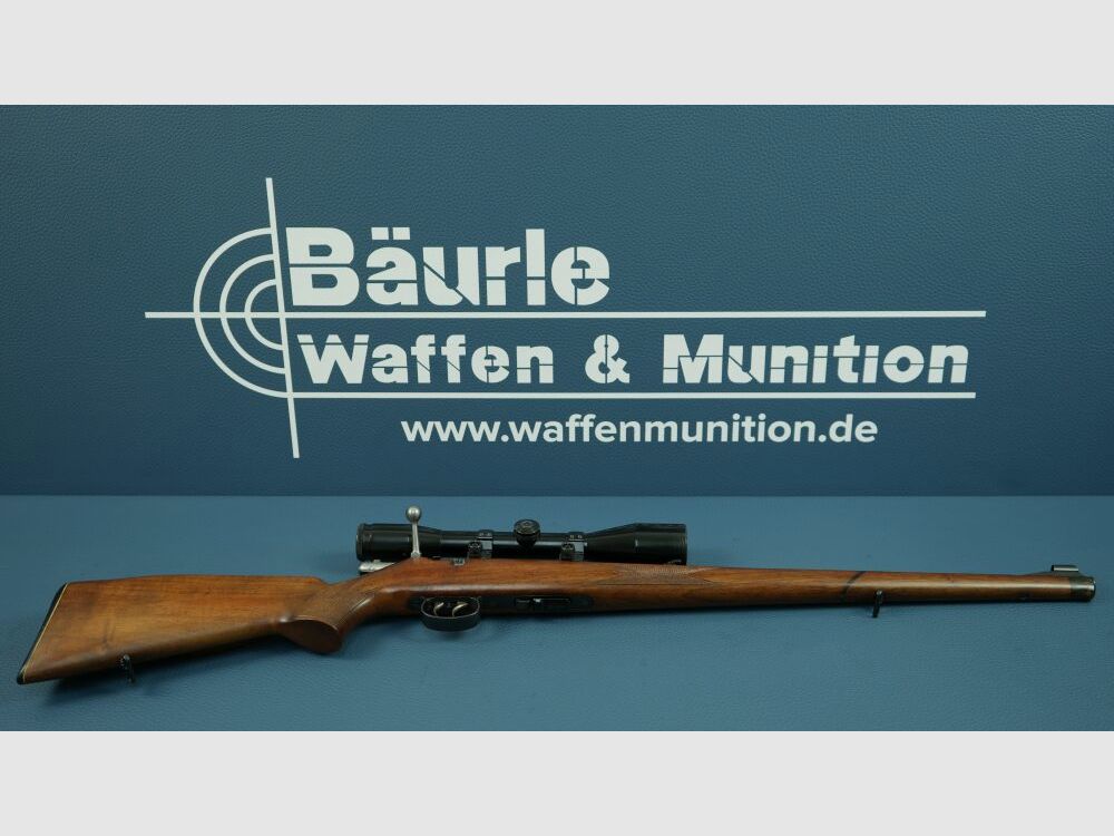 Anschütz Stutzen mit Schmidt & Bender 6x42 .22lr