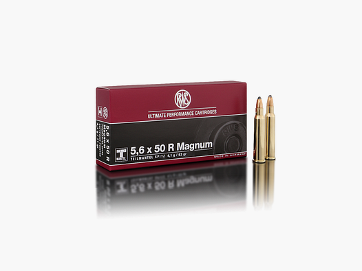 RWS 5,6x50R Magnum T-Mantel Spitz 63 gr