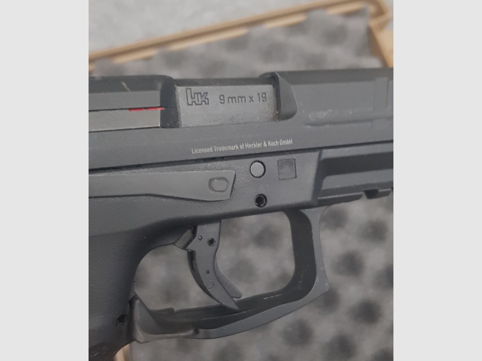 Heckler & Koch VP9 Softair-Pistole Kaliber 6 mm BB Gas Blowback Softair Pistole  6mm BB 