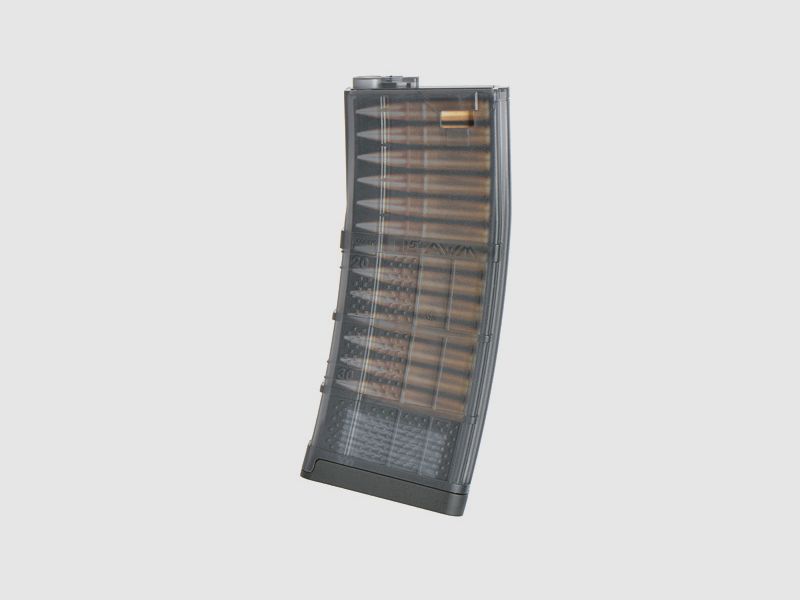 190rds Lancer L5 AWM '300 Blackout' magazine for M4/AR15, black