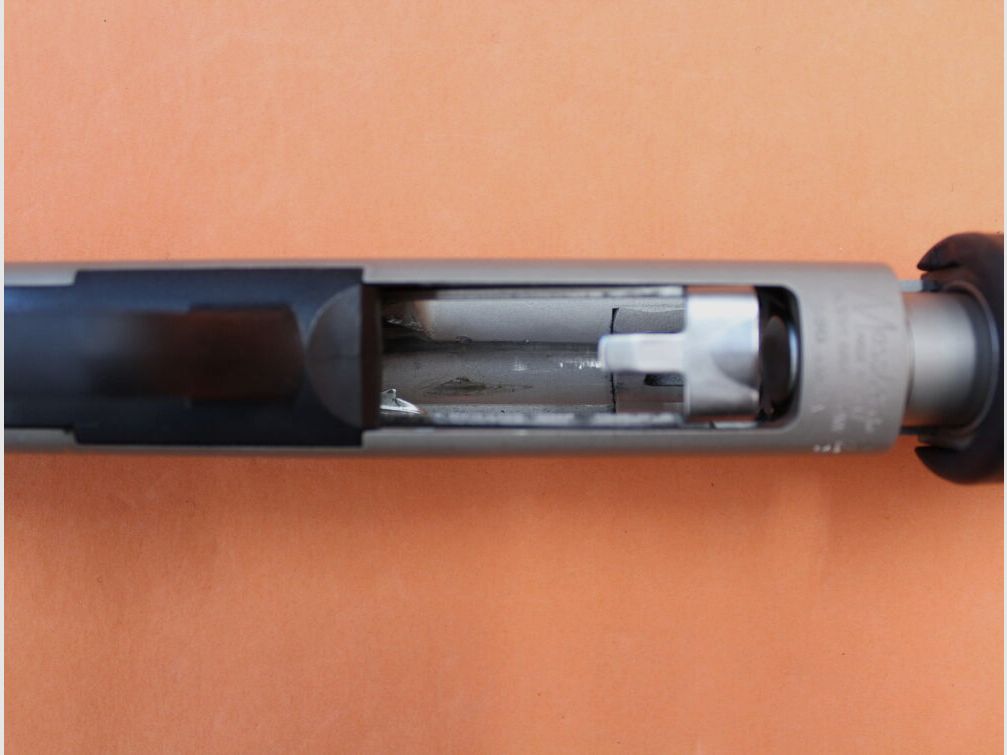 Mossberg VsRep.Flinte 12/76 Mossberg M590 Mariner escopeta de repetición de culata delantera 20" cañón (Cyl)/ acabado en níquel, imagen 9 de 10
