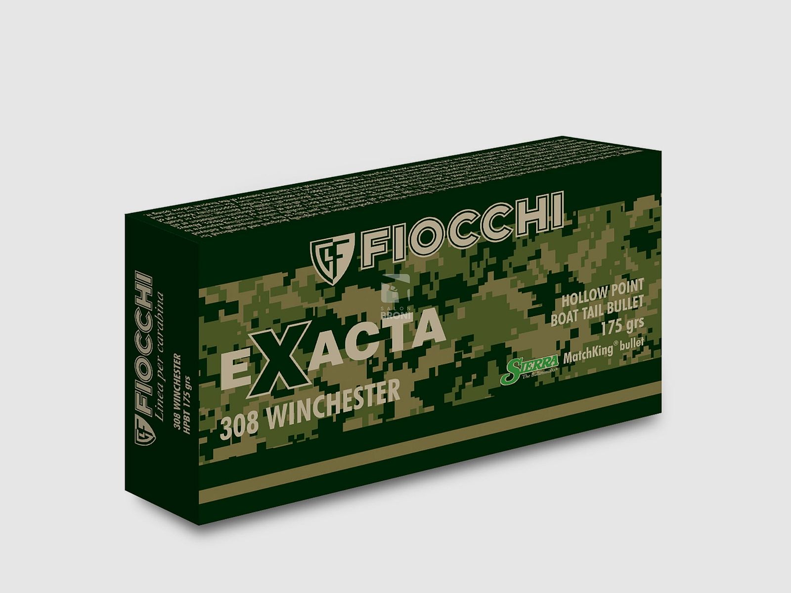 Fiocchi Munition .308 WINCHESTER EXACTA 168gr HPBT, Bild 1 von 2