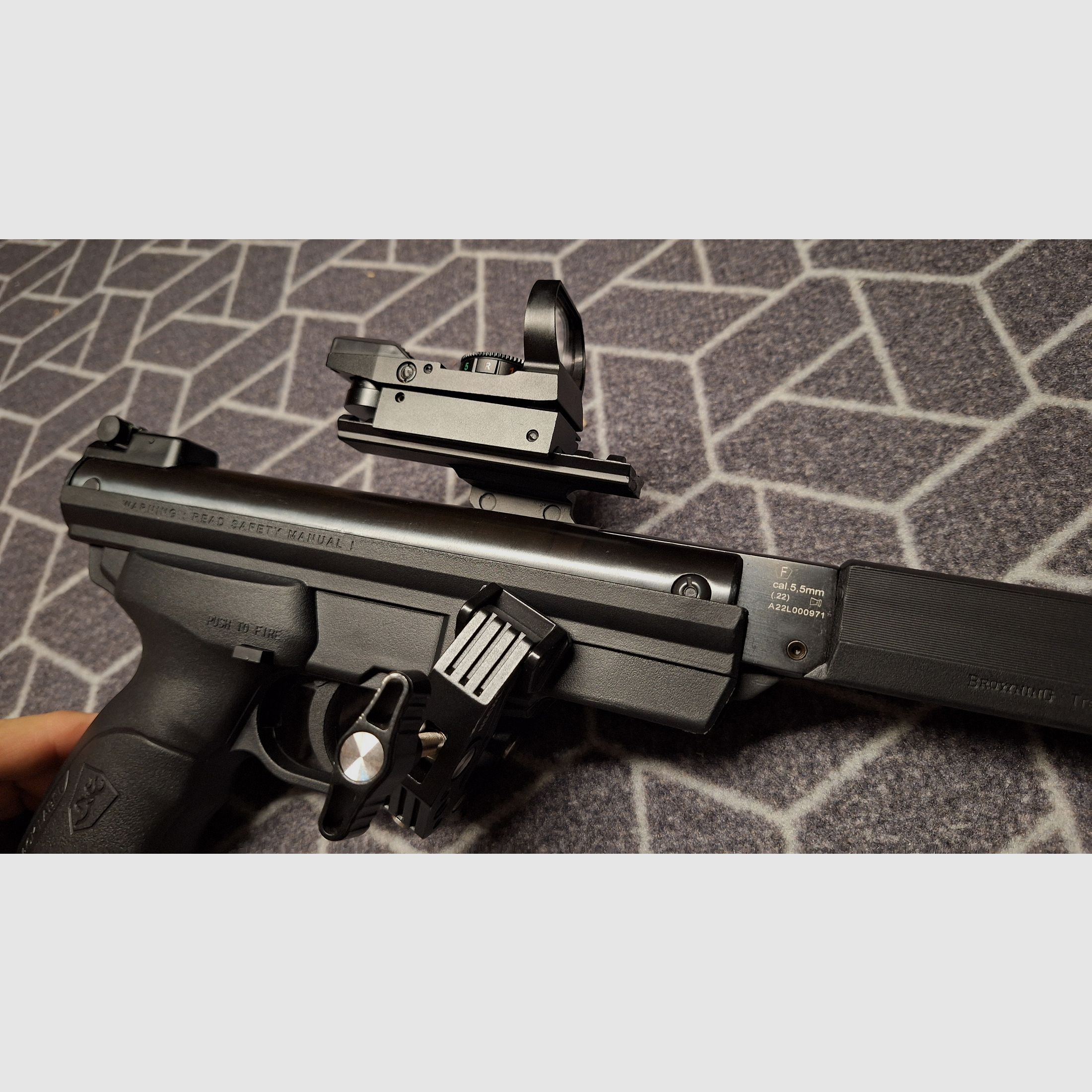 Browning Buck Mark Magnum - 5.5 mm Diabolo