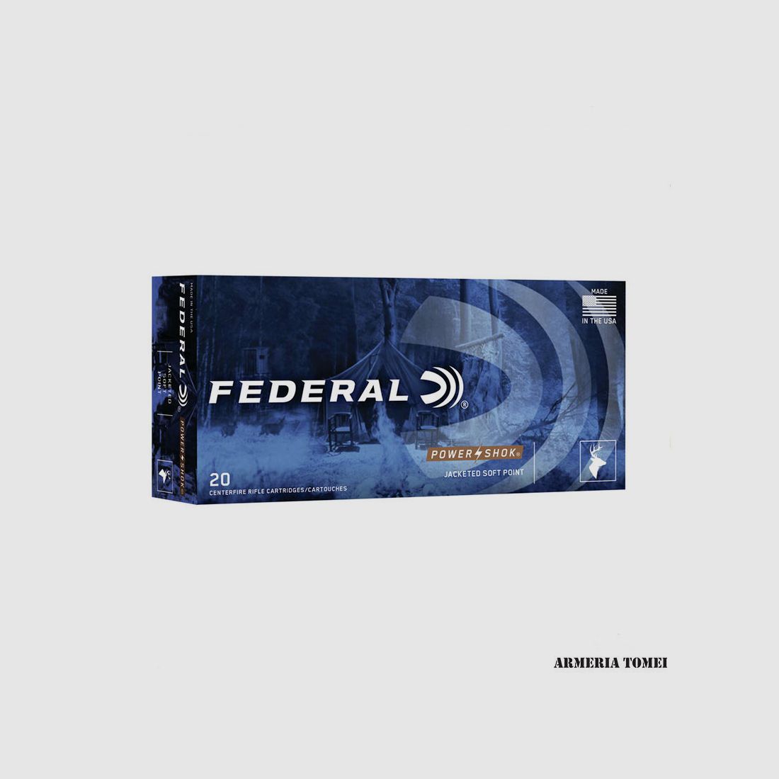 FEDERAL – 223 REM 64 GR Soft Point – Boîte de 20 pcs.