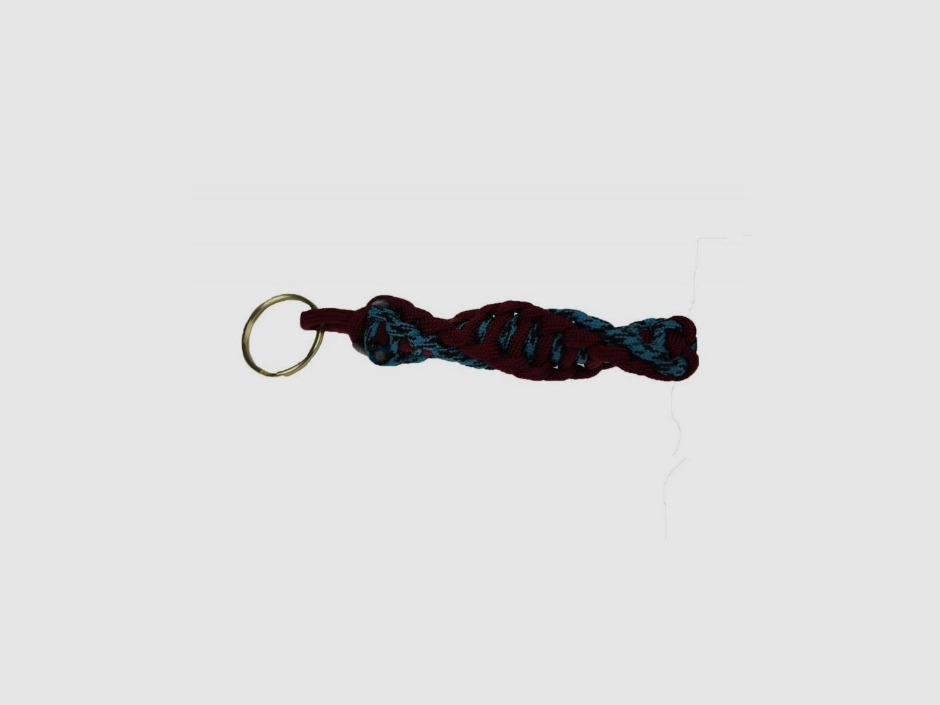 Portachiavi Survival Double DNA blu-rosso