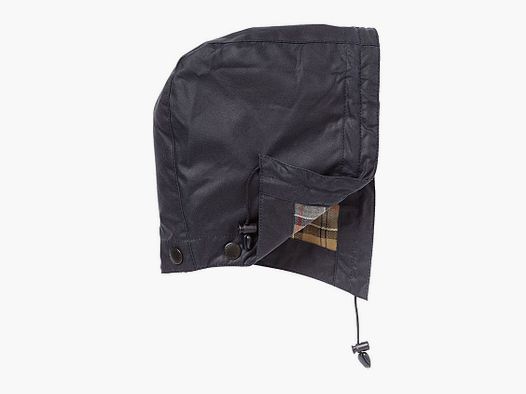Barbour Kapuze Wax Cotton Navy