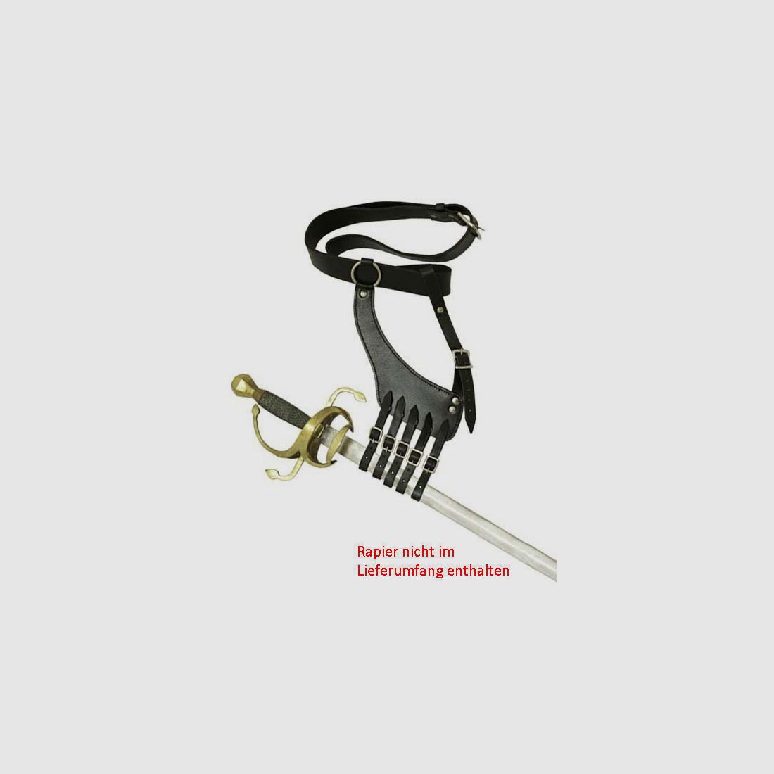 Gürtelhalter für Rapiere und Säbel