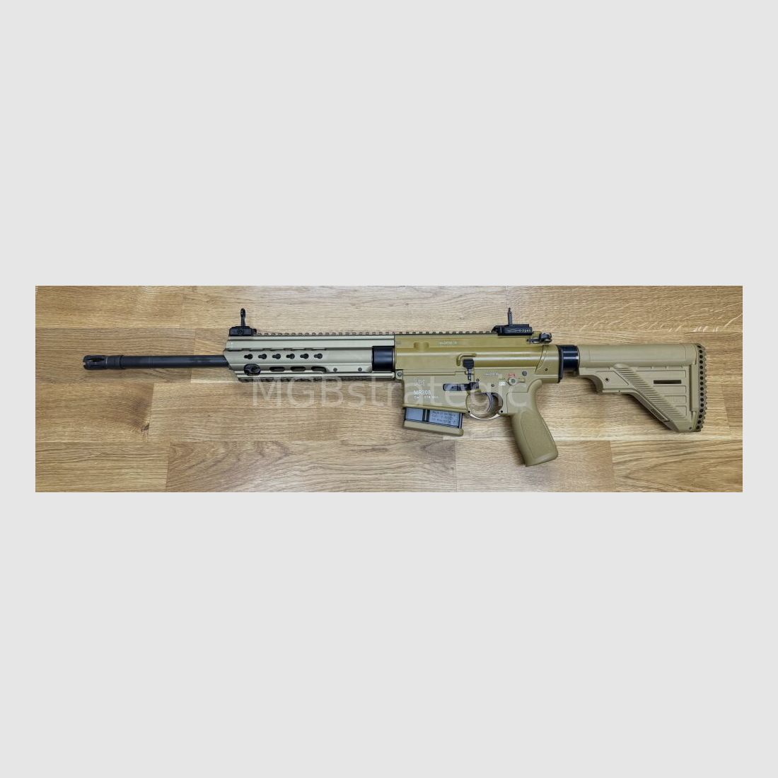 Heckler & Koch GmbH MR308 A3 SPECIAL EDITION halbautom. Büchse .308Win - G28 Patrouille Design & Technik - ähnlich HK 417 M110A1 - Upper und Lower RAL8000 beschichtet